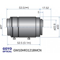 2/3-inch Format 10 Megapixel Lens